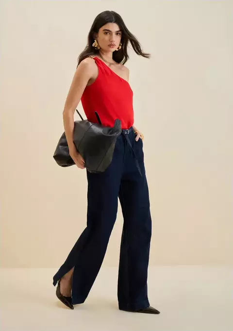 Calça Jeans Wide MR