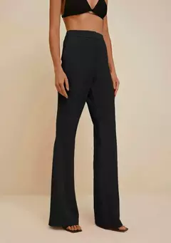Calça Flare Alfaiataria Preta MR - loja online