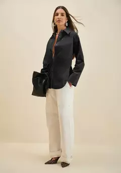 Imagem do Camisa Preta com Bolso