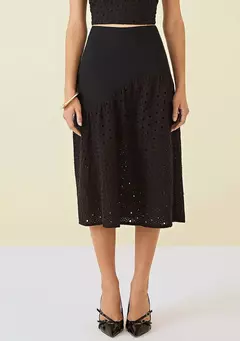 Saia MV Preta Lesie - comprar online