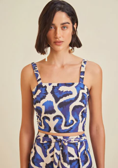 Frente Unica Azul/Off MR - loja online