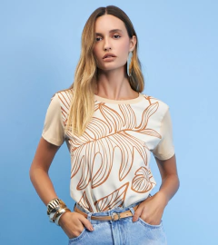 T-Shirt Estam Tropical Bana Bana