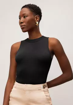 Regata Tricot Preta IO - comprar online