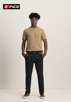 Imagem do Calça Sarja Preto Masc. FICO