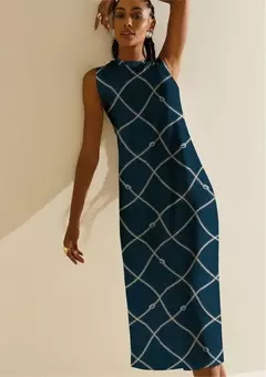 Imagem do Vestido Decote Careca Morena Rosa