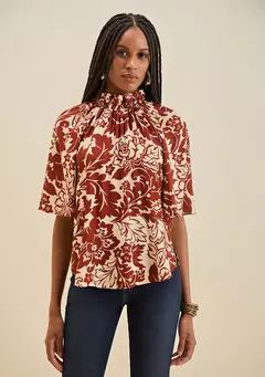 Blusa MR Bordo na internet