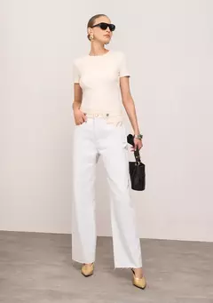 Imagem do Calça Wide Branca IO