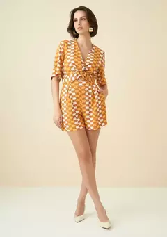 Shorts Reto Com Faixa - LaTrovo 