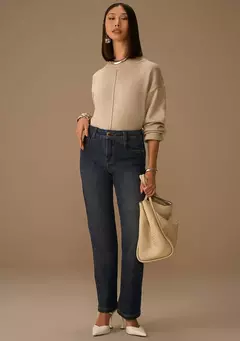 Calça Jeans Reta Lenço MV - comprar online