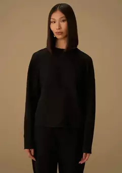 Blusa Preta Moletinho MV - loja online