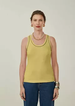 Regata MV Amarelo Decot Careca - LaTrovo 