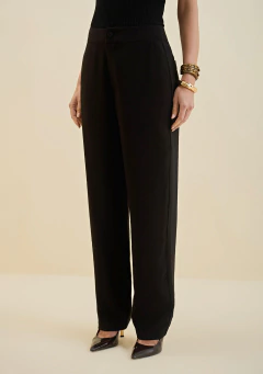 Calça Reta Alta Off MR