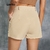 Short Casual Liso Básico Com Bolso