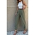 Calça Social Casual Feminina Lisa com Botão - comprar online