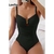 Maiô Elegante Sexy Feminino Liso Com Recorte De Poliamida - Amor ao Sol Moda