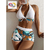 Conjunto De Biquíni Com Laço Sexy e Confortável Para Mulheres na internet