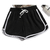 Short Curto Esportivo e Praia Simples com Contraste de Costura para Mulheres na internet