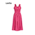 Vestido Casual Feminino Elegante Liso Amarrado Bata na internet