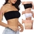 Sutiã Top Feminino Sem Alças Liso Bojo Removível Plus Size - comprar online