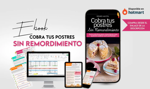 E-book: Cobra tus postres sin remordimiento - comprar en línea