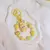 Kawaii mini labubu chaveiro dos desenhos animados criativo tridimensional boneca - comprar online