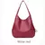 Bolsa de couro de luxo feminino ombro na internet