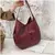 Bolsa de couro de luxo feminino ombro na internet