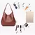 Bolsa de couro de luxo feminino ombro