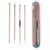 Kit 4 de Ferramentas de Beleza Extrator de Acne Removedor de Cravo Espinha Aço - comprar online
