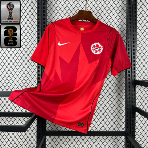 Camisa Canadá 2026 Home - (Com Patchs) (Torcedor)