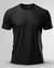 Remera negra 100% Algodon Peinado 24/1 Tapacostura Hombra a Hombro