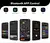 Imagem do Painel de pixel de matriz led usb 5v flexível endereçável padrão rgb