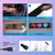 Painel de pixel de matriz led usb 5v flexível endereçável padrão rgb na internet
