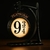 Luminaria Harry Potter - Plataforma 9 3/4
