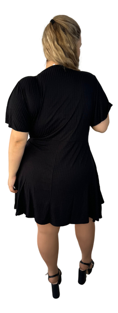 Vestido Cruzado Ana Morley Talles Grandes Especiales 8 Al 14 - comprar online