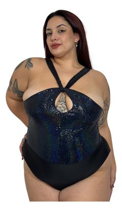 Body Geri Brillo Mujer Moda Fiesta Talles Grandes Especiales - tienda online