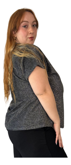 Remera Blusa Fiesta Lurex Lummi Talles Grandes Especiales - tienda online