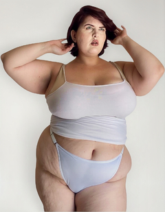 Imagen de Colaless Lycra Tiro Alto Ancha Grande Sexy Plus Size 48/60