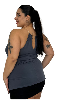 Blusa Clara Fiesta Sexy Mujer Talles Grandes Especiales Moda