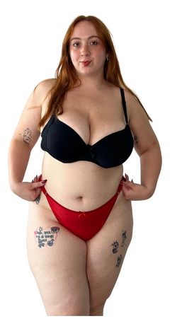 Colaless Lycra Tiro Alto Ancha Grande Sexy Plus Size 48/60