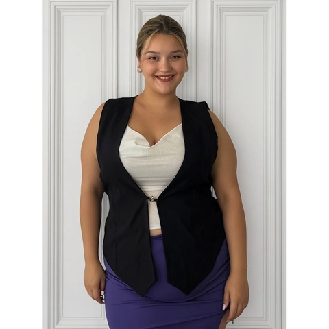 Chaleco Sastrero De Vestir Corte Premium Talles Grandes