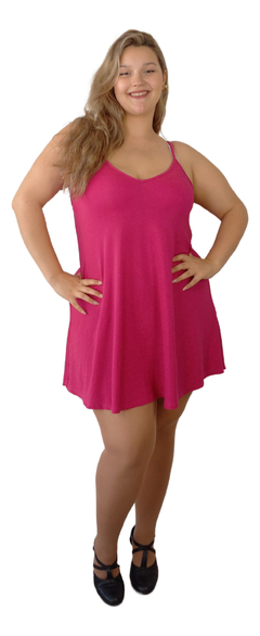 Vestido Lurex Escote V Talles Grandes Especiales - comprar online