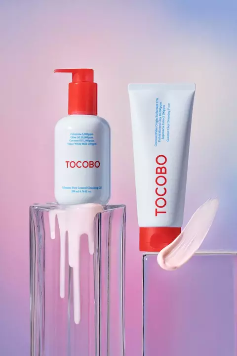 TOCOBO Calamine Pore Control Cleansing Oil 200ml | Aceite Limpiador para Poros, Sebo y Maquillaje - comprar en línea