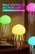 JellyGlow – Luminária Medusa RGB com Efeitos de Cor - Amor de Quintal