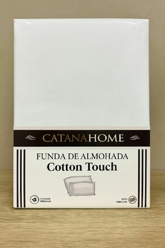 FUNDAS DE ALMOHADA CATANA HOME COTTON TOUCH (90 gr) - comprar online
