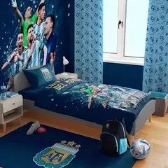 Juego de sabanas AFA con Licencia Oficial (1 1/2)