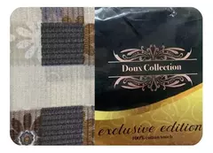 Juego de Sábanas económicas estampadas (1 1/2) (2 1/2) - Blanco Castelli Mayorista