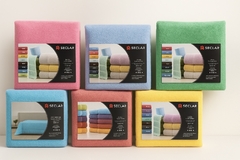 Juego de toalla y toallon Seclar Platino 550g, (calidad superior, los colores van surtidos) - comprar online