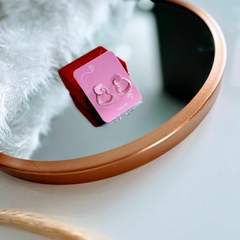 Brinco de argola de coração pequeno - comprar online