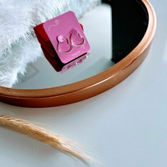 Brinco de argola coração Médio - comprar online